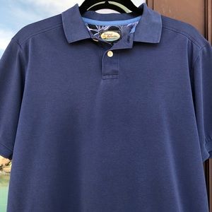 Tommy Bahama Relax Navy Polo M